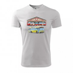 T-shirt - Obus Škoda 14TrE Střešovice