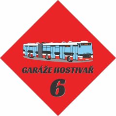 Fensterschild - Betriebshof Hostivař