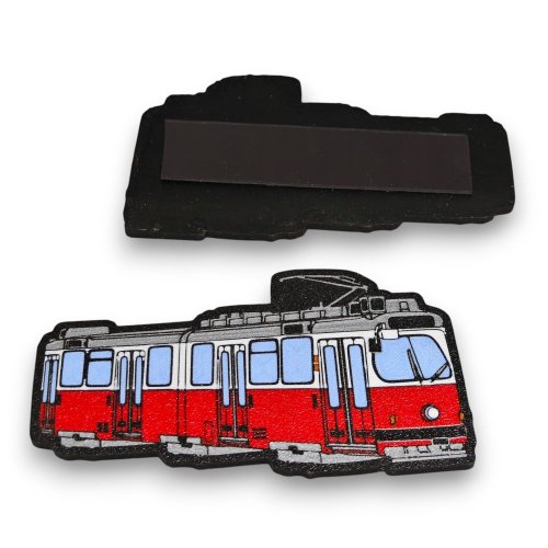 Magnetka - tramvaj SGP E2 Vídeň
