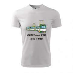 T-shirt - Straßenbahn ČKD Tatra T2R Liberec