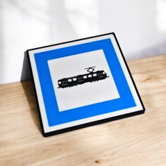 Magnet - Haltestellenschild - Straßenbahn