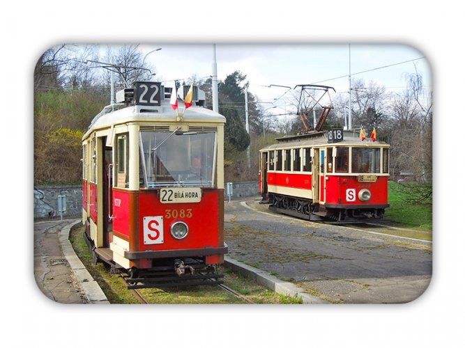 Magnet: Prague historic trams