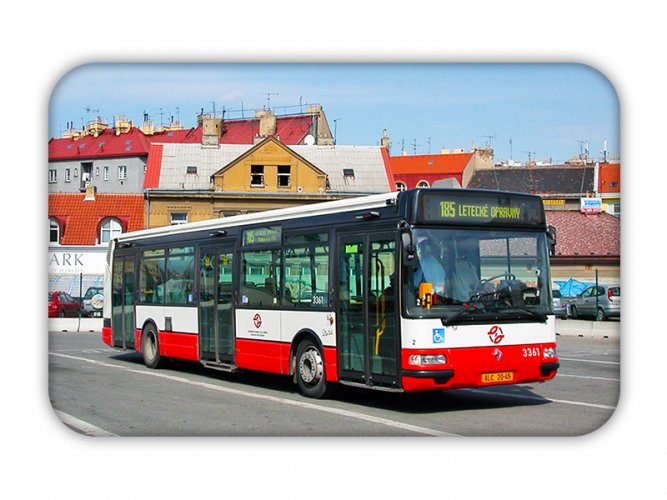 Magnetka: autobus Citybus 12M