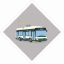 Grafika - trolejbus Škoda 24Tr Plzeň