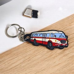 Kulcstartó - autóbusz Škoda 706 RTO
