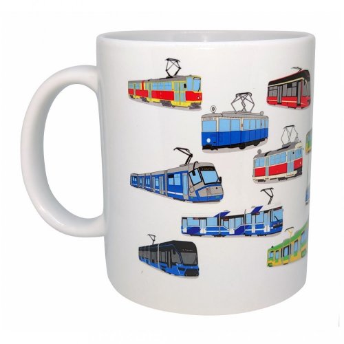 Mug - Polish trams
