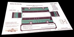 Papírmakettek busz Setra S 213 RL, Autobusy VKJ
