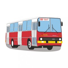 Grafika - Ikarus 260 Poznaň