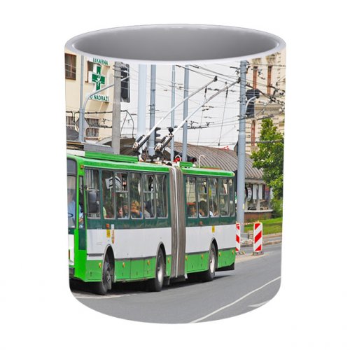 Mug - trolleybuses Škoda 15Tr and 24Tr Plzeň