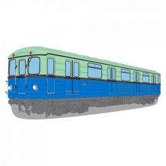 Grafika - metro Ev 100
