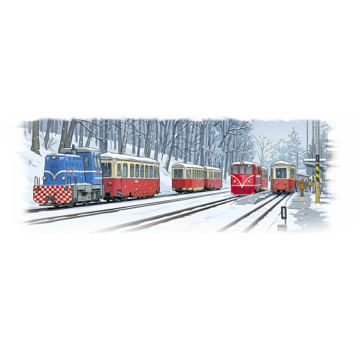 Plecháček - nádraží JHMD