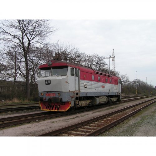 Kravatová spona lokomotiva 749 - varianta C