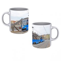 Hrnek - tramvaj Konstal 105Na ve Wroclawi