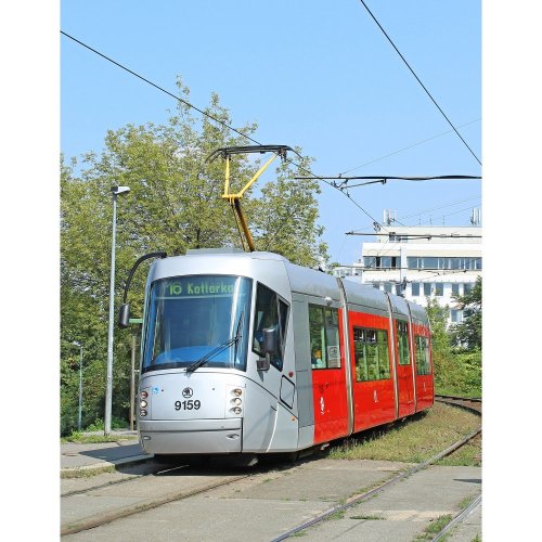 Shoulder bag - tram Škoda 14T