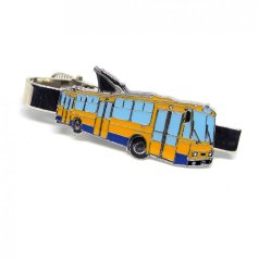 Tie clip trolleybus Škoda 14Tr - Zlín