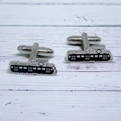 Manschettenknöpfe Straßenbahn ČKD Tatra T3