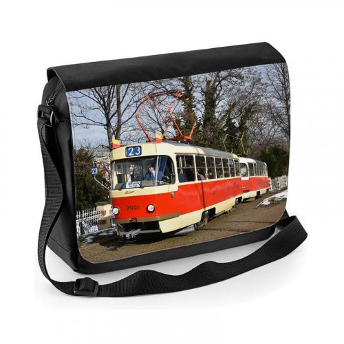 Shoulder bag - tram ČKD Tatra T3SU 7001