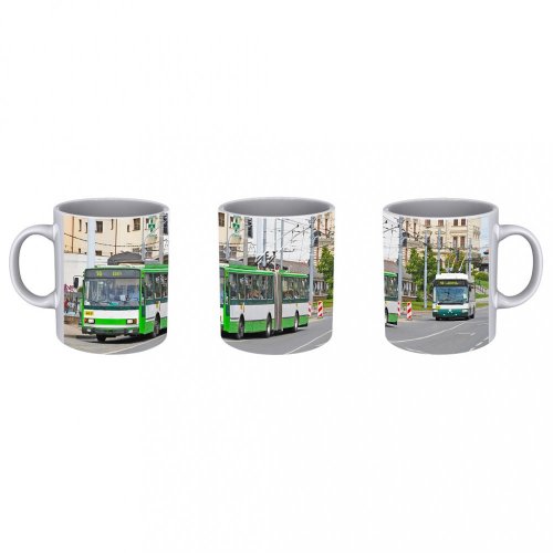 Mug - trolleybuses Škoda 15Tr and 24Tr Plzeň