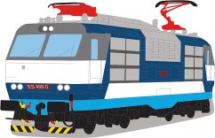 Polštář - lokomotiva 350 "Gorila"