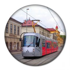 Przypinka 1230: tramwaj Škoda 14T
