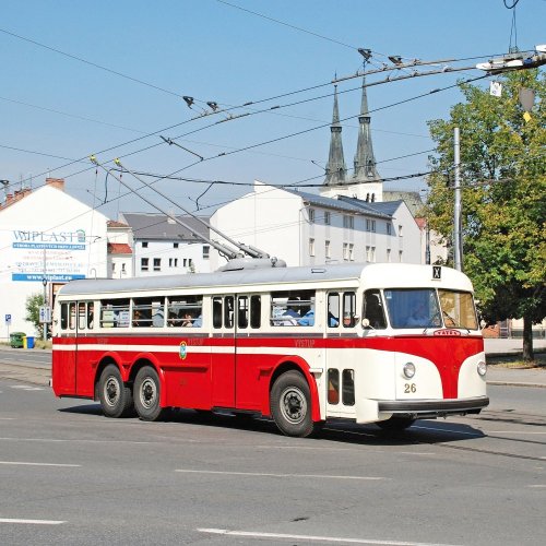 Poháralátét - trolibusz Tatra 400 Ostrava