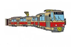 Tie clip tram ČKD Tatra T6A5 Bratislava