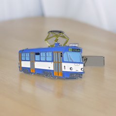Tie clip tram ČKD Tatra T3SUCS Wroclaw