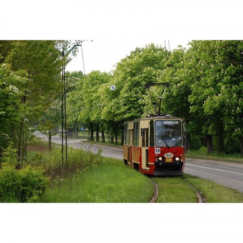 Tie clip tram Konstal 105Na - Katowice