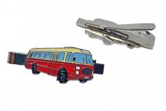 Tie clip bus Škoda 706 RTO - red
