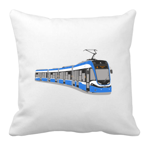 Grafika - Pesa Krakowiak - modrá