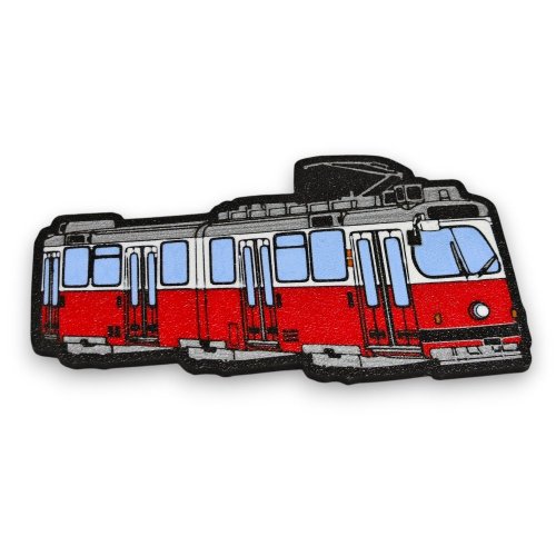 Magnetka - tramvaj SGP E2 Vídeň